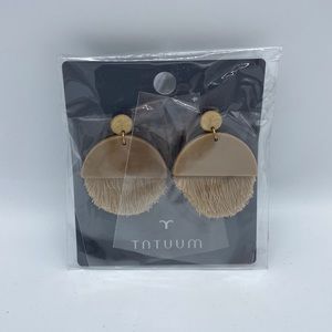 TATUUM Tassel Pendant Earings
